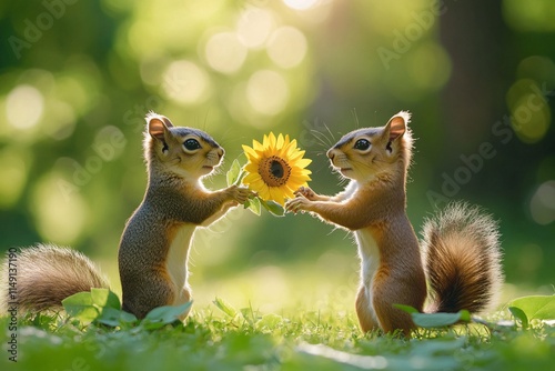 squirrel in the park