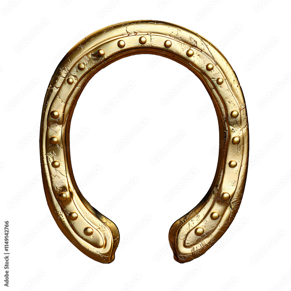 Golden horseshoe standing Golden horseshoe standing