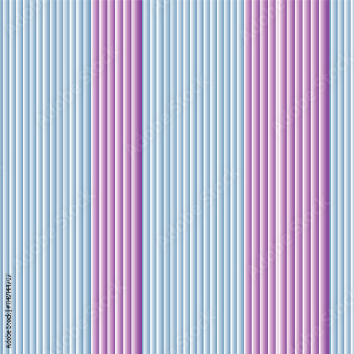 The striped texture with a vertical direction imitates thick blinds.