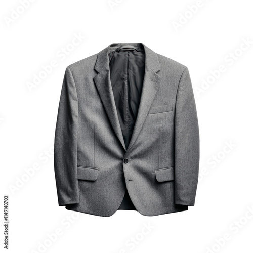 Stylish gray blazer for formal occasions