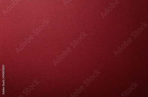 A deep red textured fabric with a subtle pattern, conveying warmth and richness, suitable for various design applications.