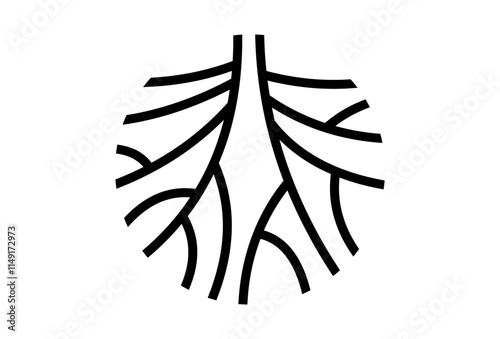 root logo icon design vector template vector