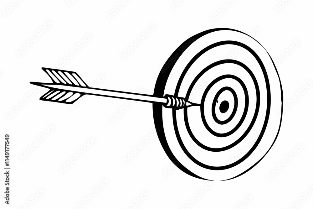 target with arrow target with arrow