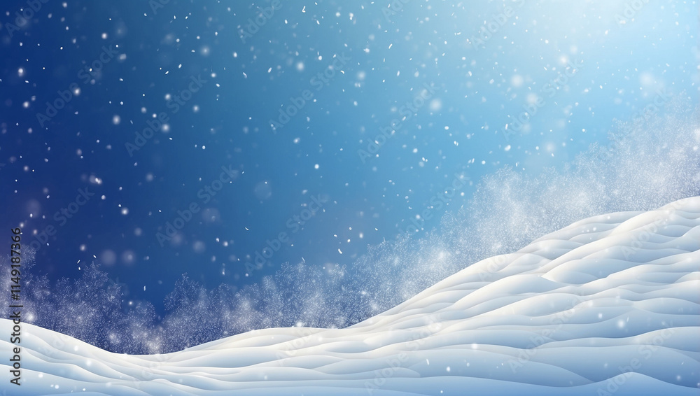 custom made wallpaper toronto digitalBeautiful Winter Snow Background Banner: A Serene Winter Landscape