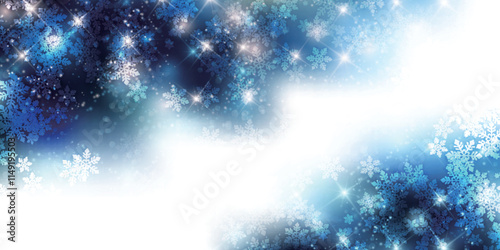 雪　クリスマス　冬　光　背景	