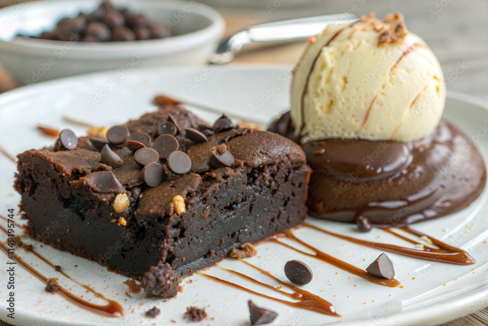 chocolate cake on a plate chocolate cake on a plate
