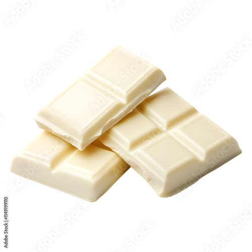Delicious White Chocolate Bar  Sweet Treat  Candy  Dessert  Confectionery