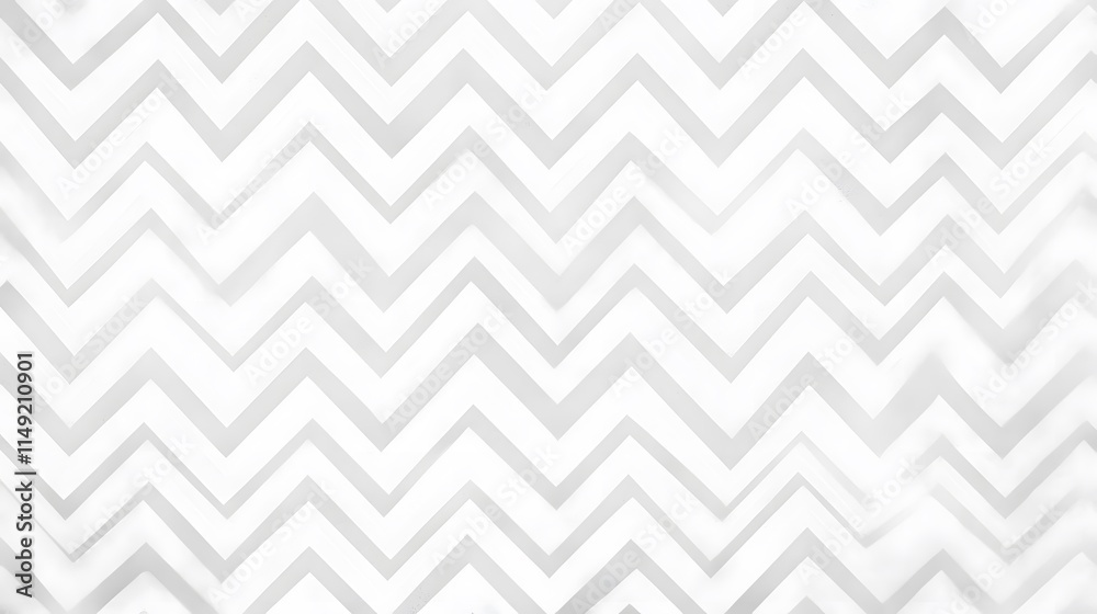 Grey and White Zigzag Pattern Grey and White Zigzag Pattern