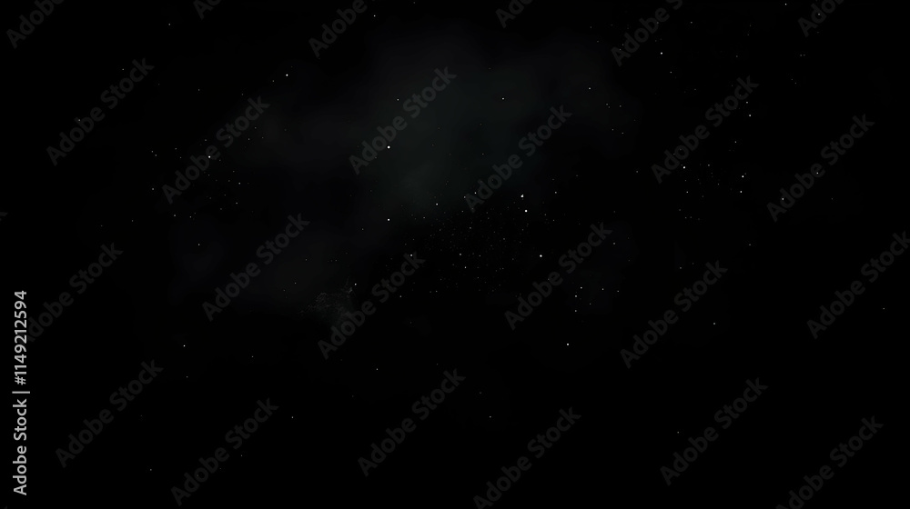 Obraz premium Dark Nebula Space Background Illustration
