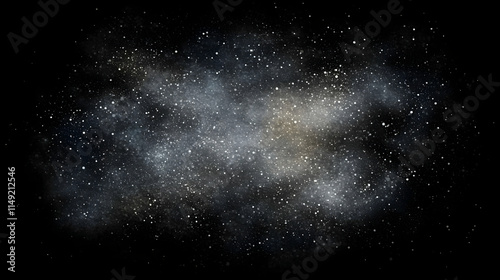 Cosmic Dust Abstract Background