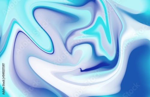 Blue abstract marble pattern ideal for design elements 