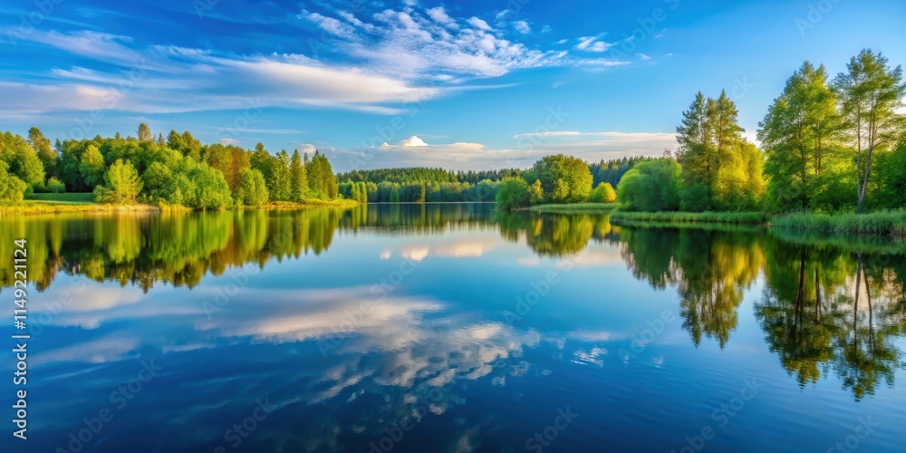 Serene lake reflection in summer, landscape, peaceful, landscape, peaceful, tranquility, reflection, nature Serene lake reflection in summer, landscape, peaceful, landscape, peaceful, tranquility, reflection, nature