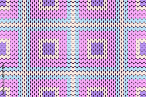 seamless pattern of knitting texture for the background of the postcards, invitations, wallpapers, banners and fabric pattern.