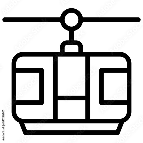 cable car cabin icon