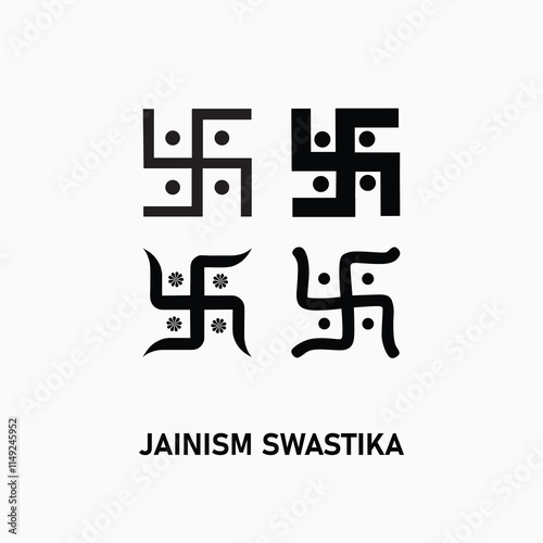 Jainism Swastika Collection Sign