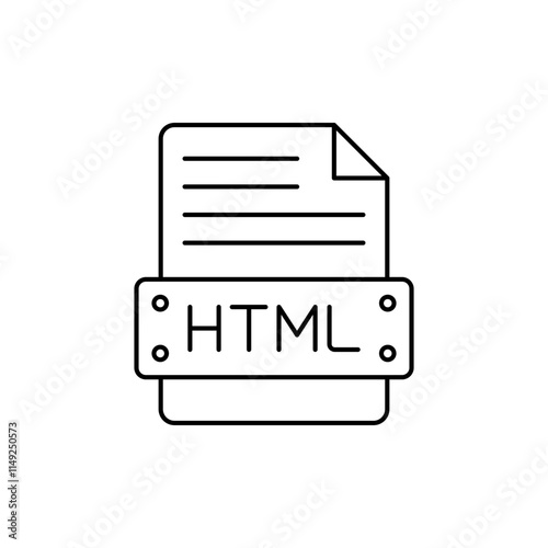 DocType Outline Icon represents the HTML document type.