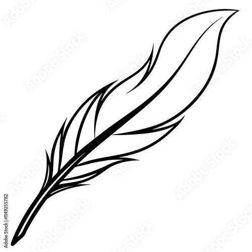 Download Feather Vector Icon in High Quality