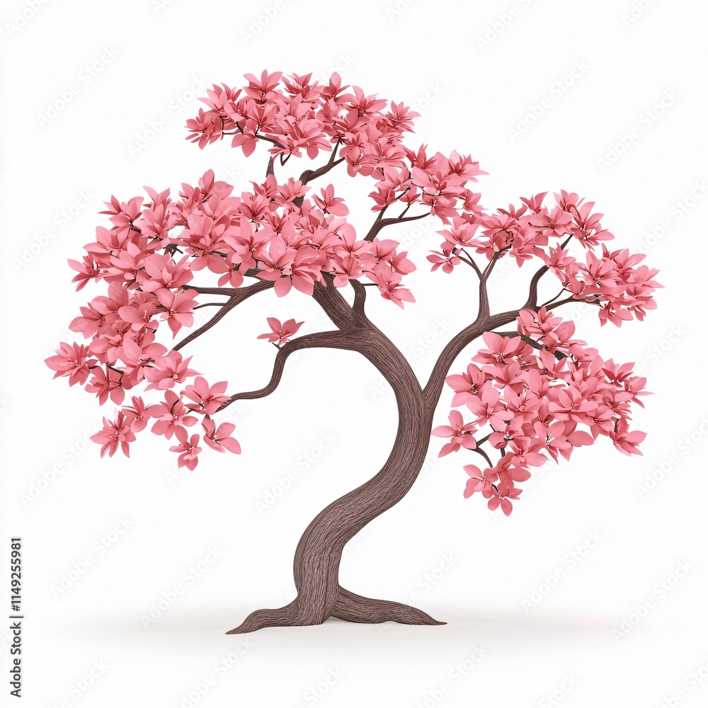 Fototapeta premium tree with flowers