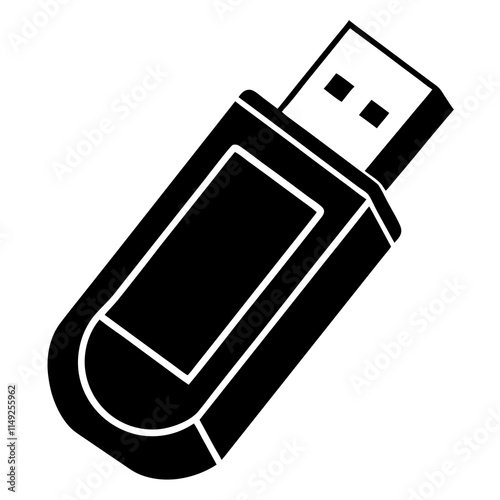 USB Drive Icon for Software Packaging"