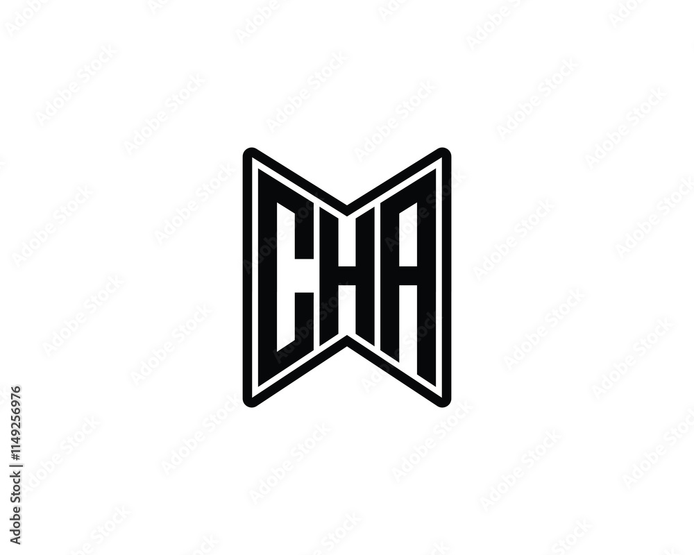 CHA logo design vector template. CHA CHA logo design vector template. CHA