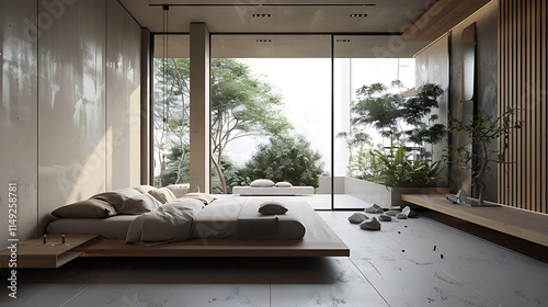 modern decent bedroom interior design