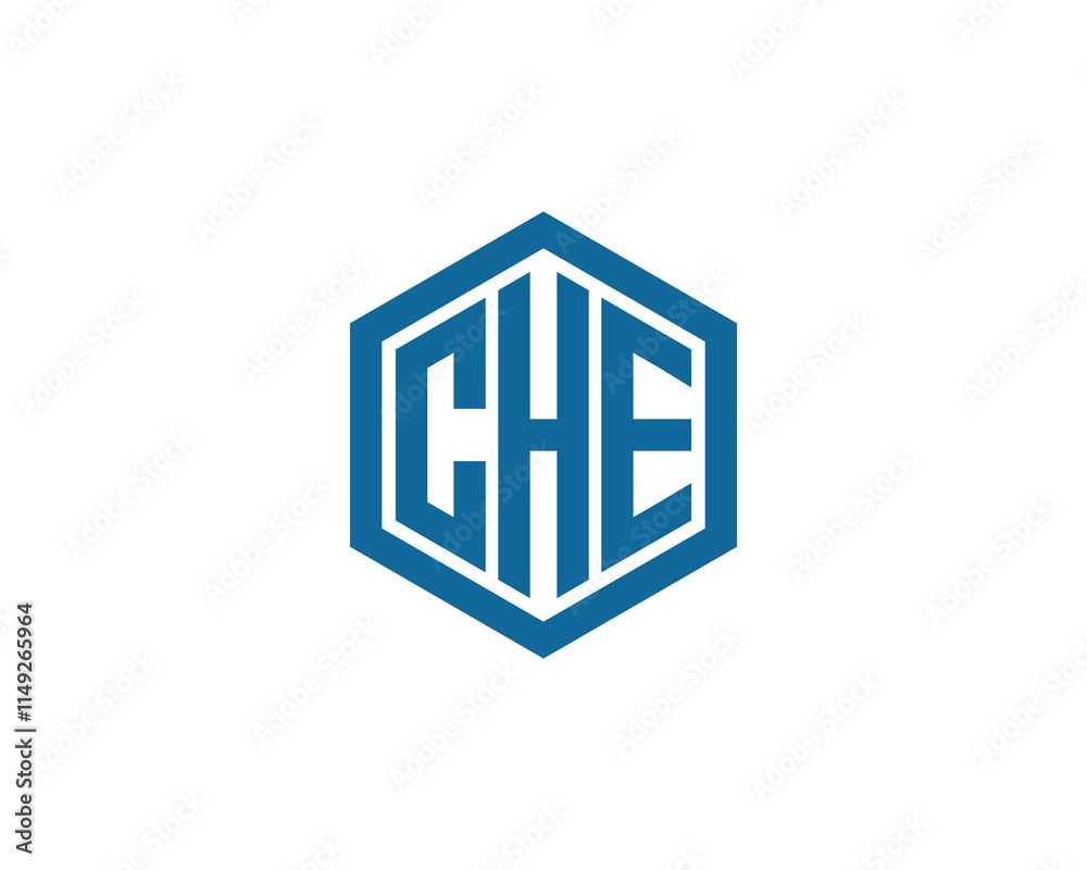 CHE Logo design vector template. CHE CHE Logo design vector template. CHE