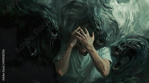 Overwhelmed: A Dark Descent into the Depths of the Mind