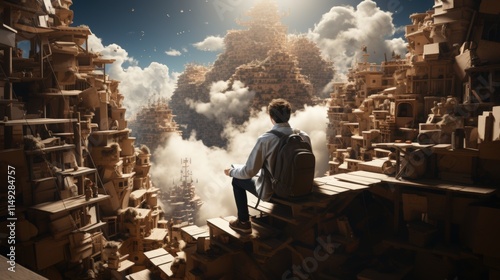 An individual dealing with the challenges of unemployment