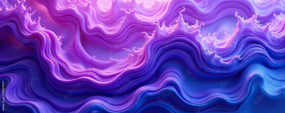 Dreamy swirling pattern created by a blend of purple and blue liquids, pattern, purple Dreamy swirling pattern created by a blend of purple and blue liquids, pattern, purple