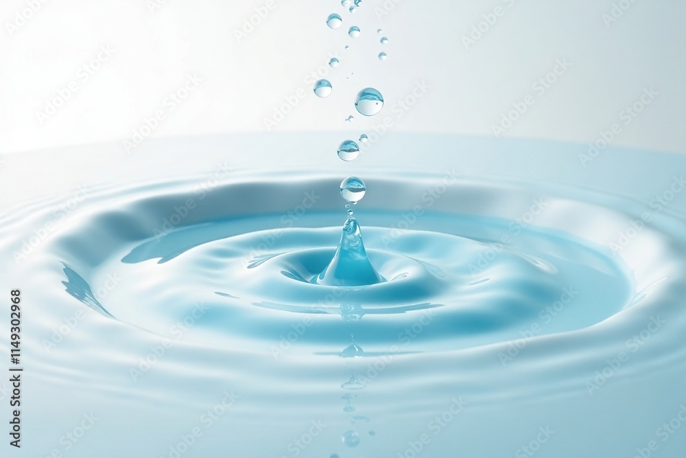 Bubbles rising from a shallow pool of water on a white surface with an artistic perspective, ripples, shallow pool Bubbles rising from a shallow pool of water on a white surface with an artistic perspective, ripples, shallow pool