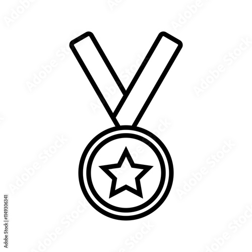 Award icon design isolated on white background