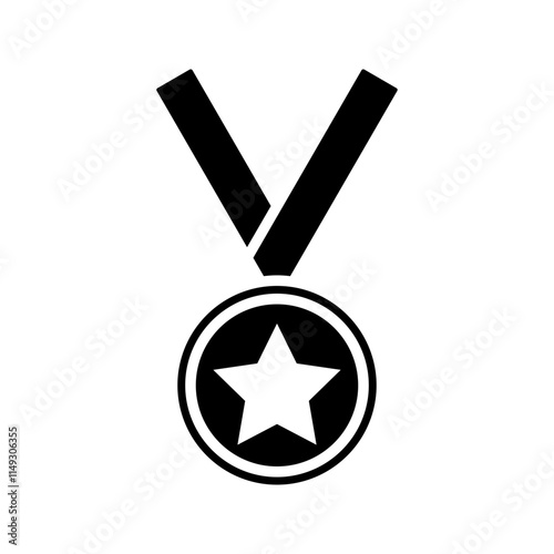 Award icon design isolated on white background