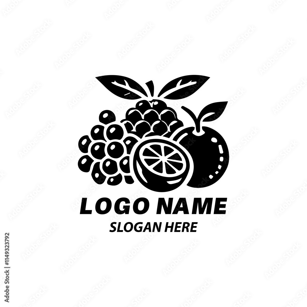 LOGO DESIGN FOR FRUIT SHOP SIMPLE STYLE LOGO DESIGN FOR FRUIT SHOP SIMPLE STYLE