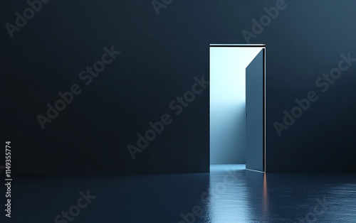 room with light and shadow