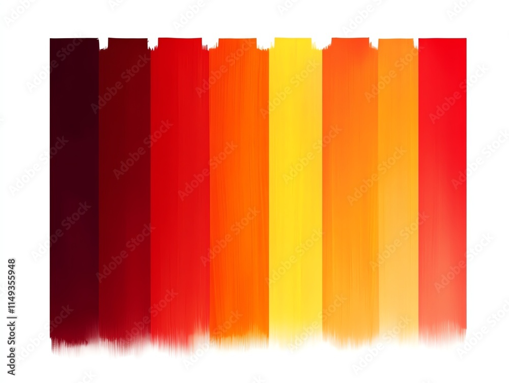 Warm fiery gradient from amber to crimson red, gradient, intensity and passion Warm fiery gradient from amber to crimson red, gradient, intensity and passion