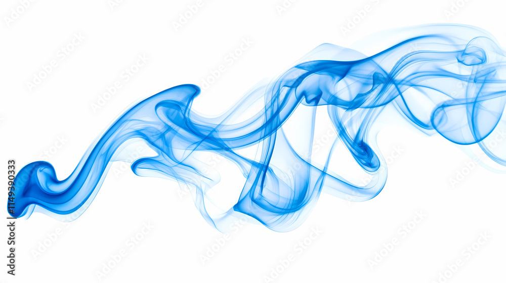 Thin wisps of smoke spreading outward in gentle patterns, isolated on a transparent background Thin wisps of smoke spreading outward in gentle patterns, isolated on a transparent background