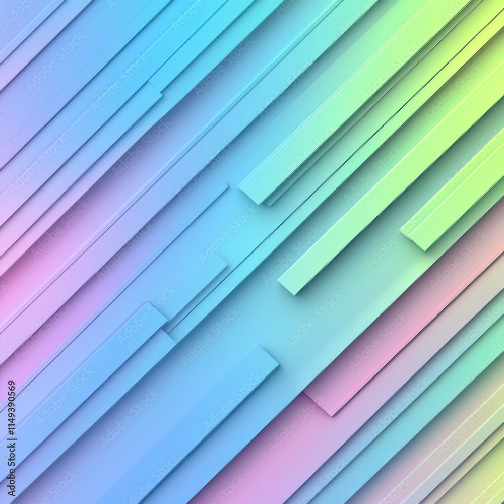 Fototapeta premium Colorful, multi-colored background with a series of blue, green