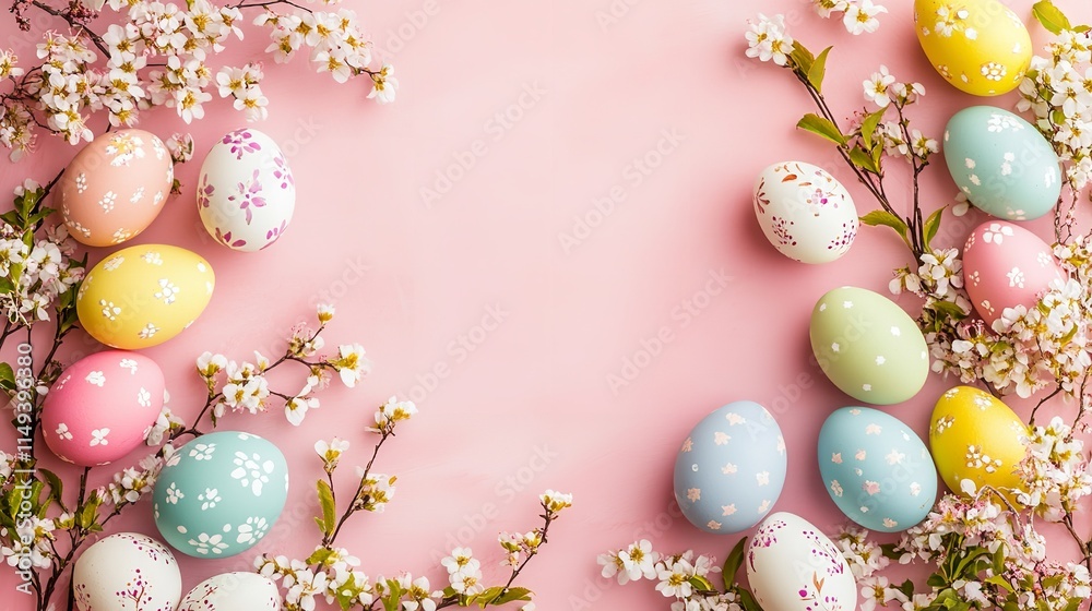 Eggs of various colors on a pink Easter backdrop. Generative AiEggs of various colors on a pink Easter backdrop. Generative Ai Eggs of various colors on a pink Easter backdrop. Generative AiEggs of various colors on a pink Easter backdrop. Generative Ai