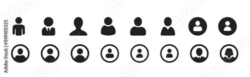 Business icon for company connection set. Name, phone, mobile, place, location, mail, website and message card sign. Website set icon vector. for computer and mobile ect.eps 10
