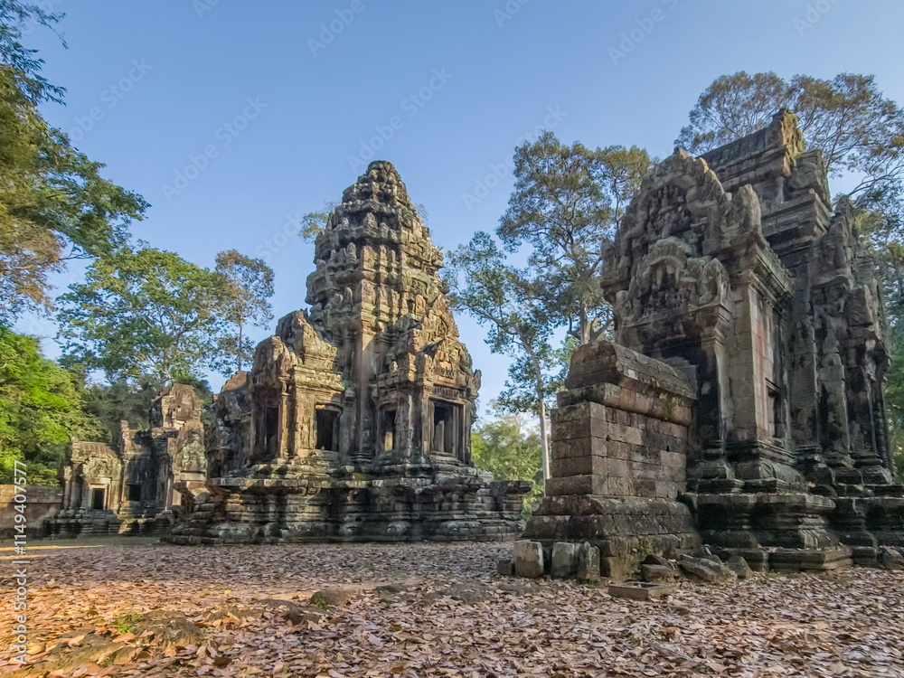 Thommanon Wat temple in Angkor, Cambodia Thommanon Wat temple in Angkor, Cambodia