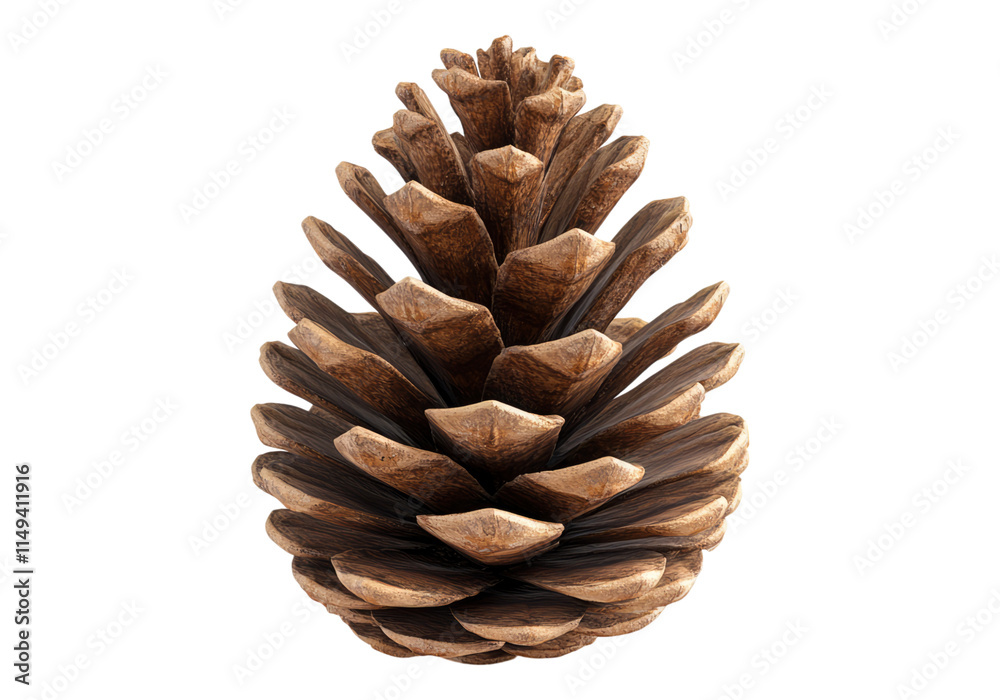 Brown pine cone .Transparent background .Isolated PNG Brown pine cone .Transparent background .Isolated PNG