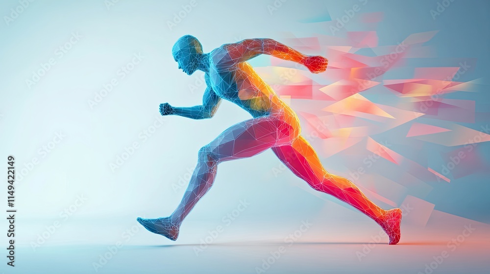 Fototapeta premium Running Your First Marathon: A Step-by-Step Roadmap to Conquering the 26.2 Miles and Achieving Your Goals