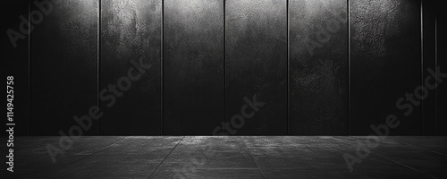 Concrete room with Dark concrete room for your design Concrete background 