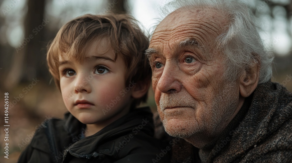 Generations: A Portrait of a Boy and His Grandfather Generations: A Portrait of a Boy and His Grandfather