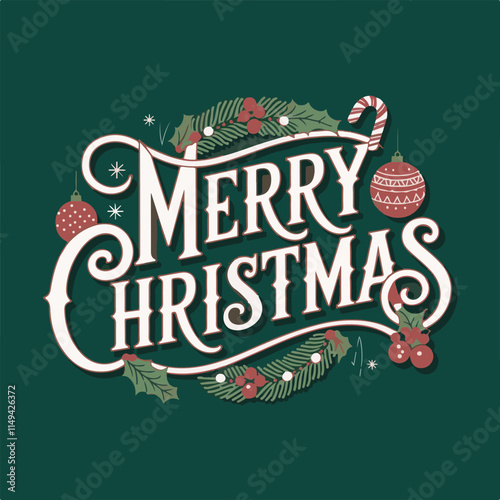 Print merry christmas