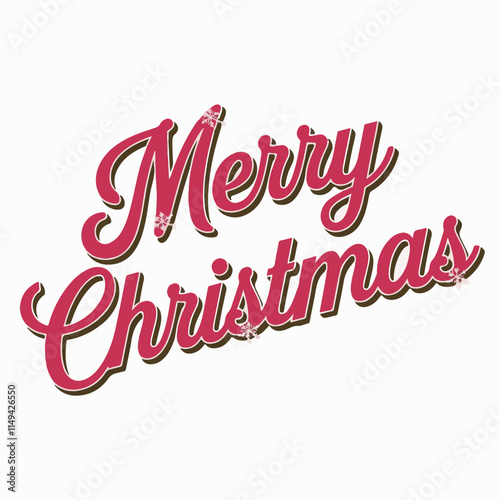 Print merry christmas