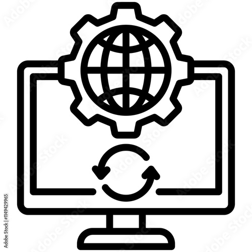 Internet Service Icon