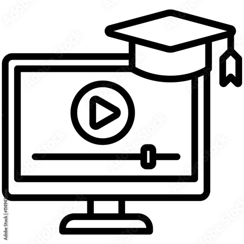 Online Course Icon