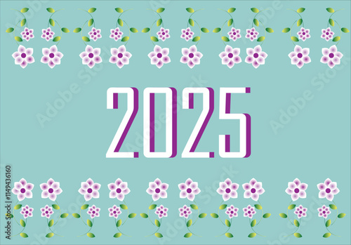 2025 HAPPY  NEW YEAR BANNER