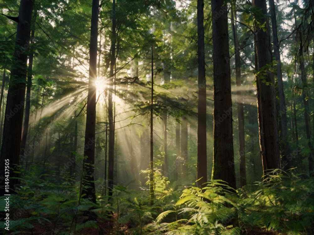 Obraz premium A seamless geometric pattern with triangles and hexagons in bold, contrasting colors 